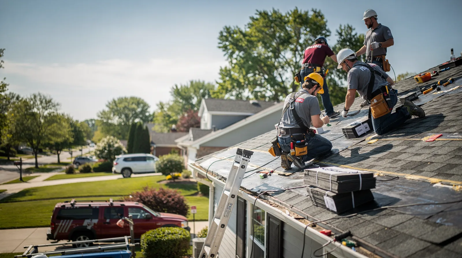 Roof Repair in Randolph, TX around you